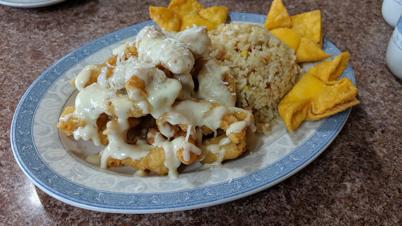 chinese kitchen coconut chicken